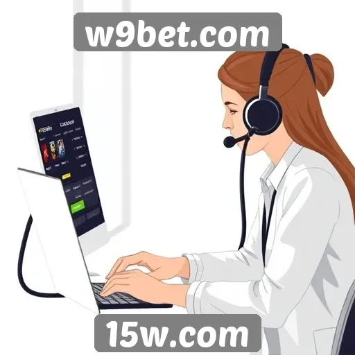 Atendimento ao cliente no site w9bet.com